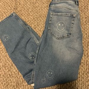 Hollister Smiley Face Jeans
